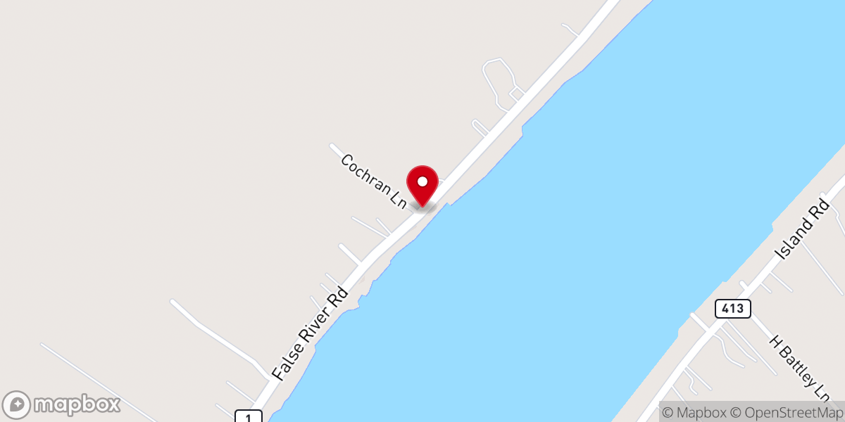 Map showing location of Joe