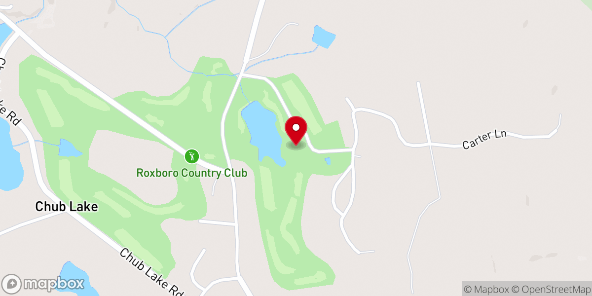 Map showing location of The Carolina Estate