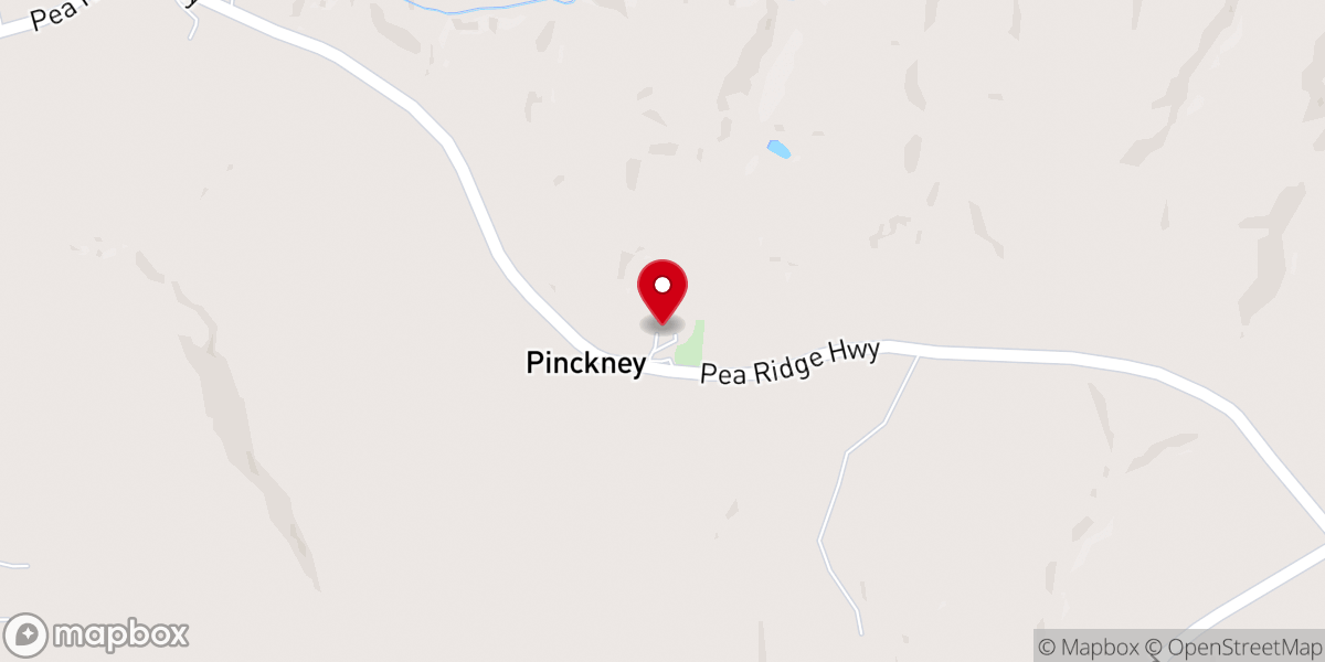 Map showing location of New Emanuel Chapel Baptist Church