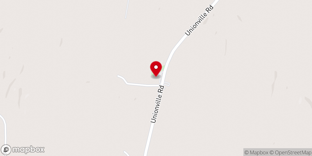 Map showing location of Mt Vernon Baptist Church