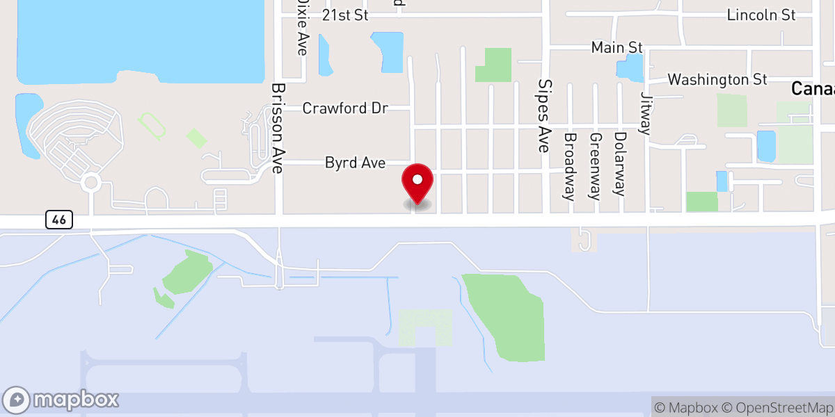 Map showing location of Morning Glory Missionary Baptist Church