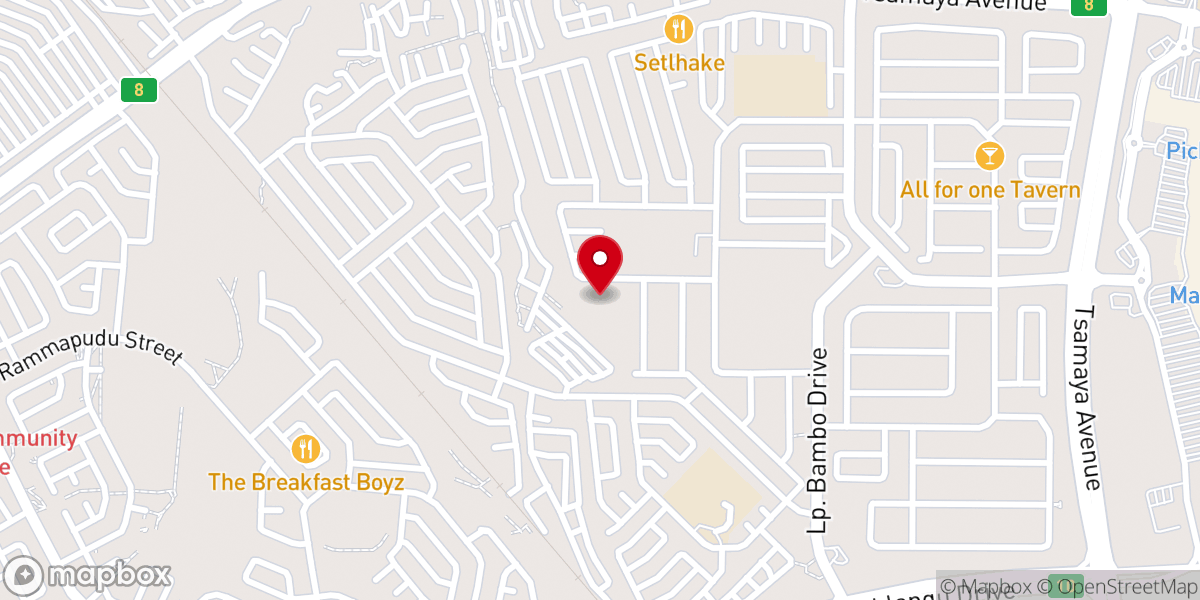 Map showing location of St. Daniel Comboni Catholic Church