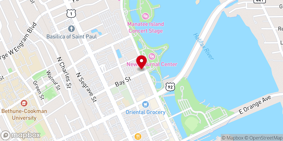 Map showing location of Little White Church