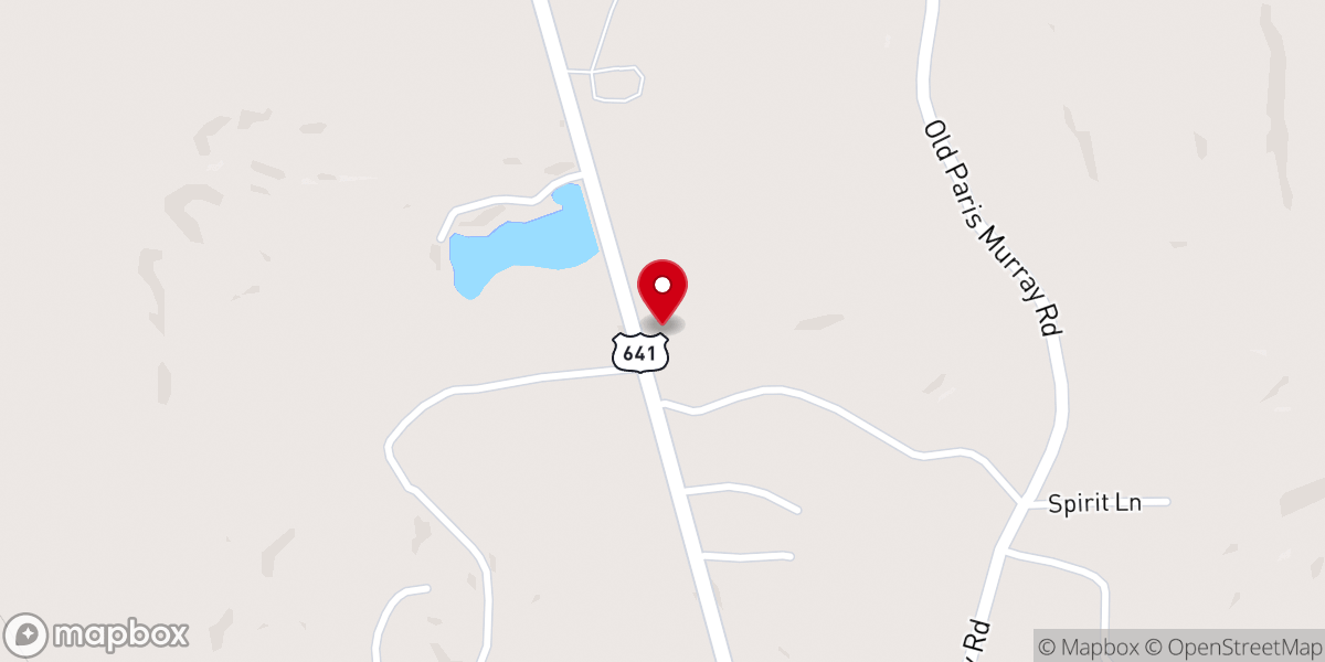 Map showing location of Lakeside Christian Fellowship