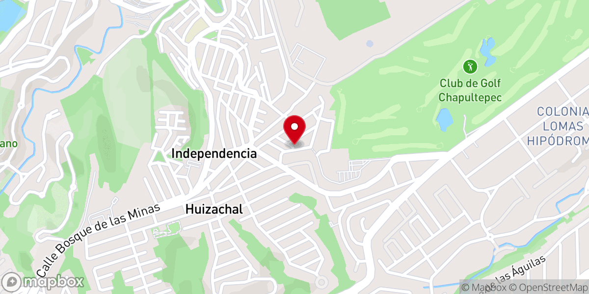 Map showing location of Parroquía Dulce Nombre De Maria