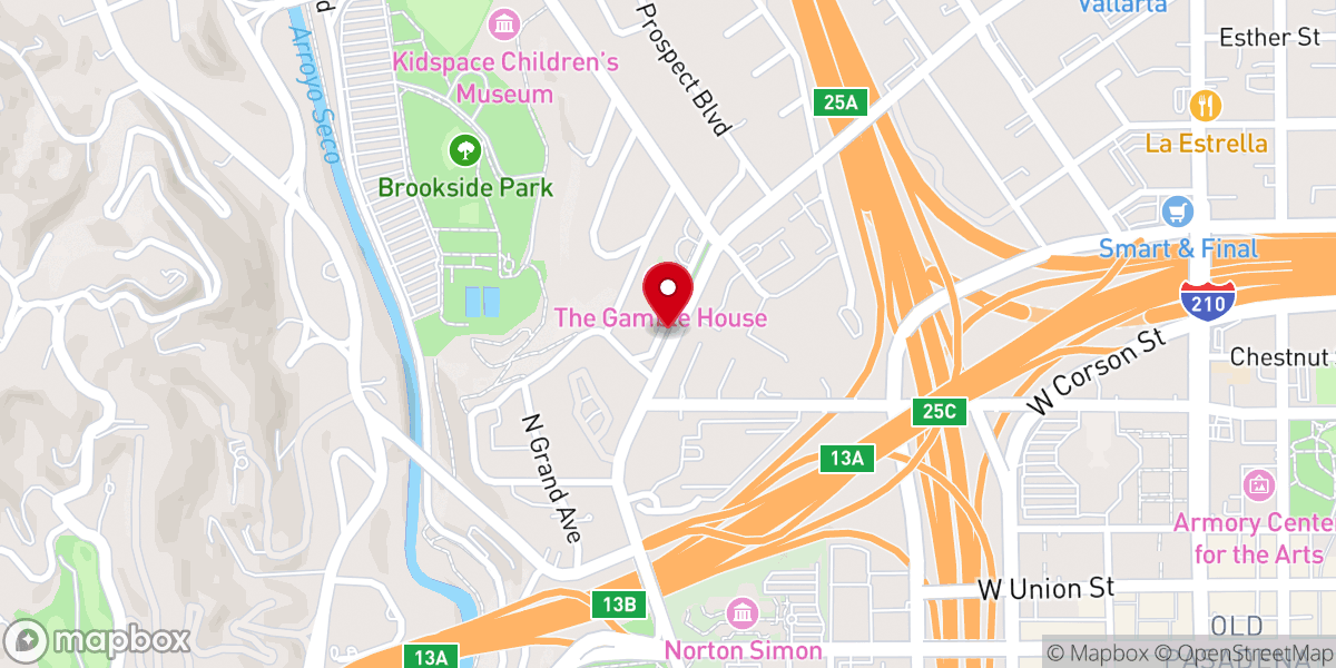 Map showing location of Neighborhood Unitarian Universalist Church