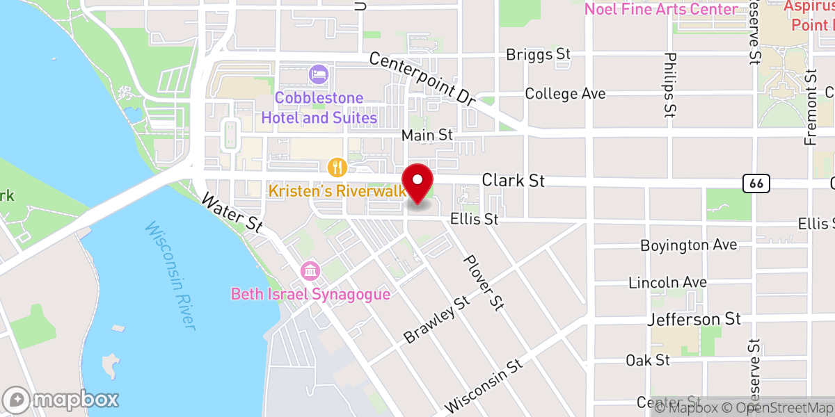 Map showing location of Urban Abbey