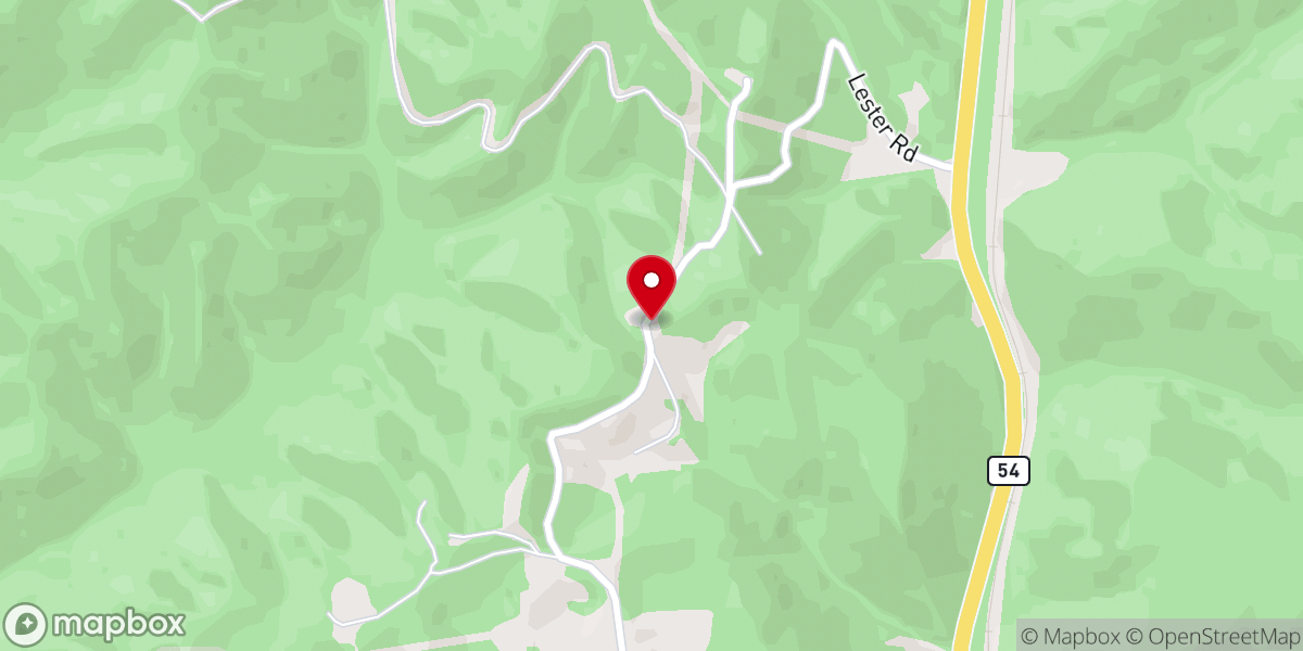 Map showing location of Cochran Donven