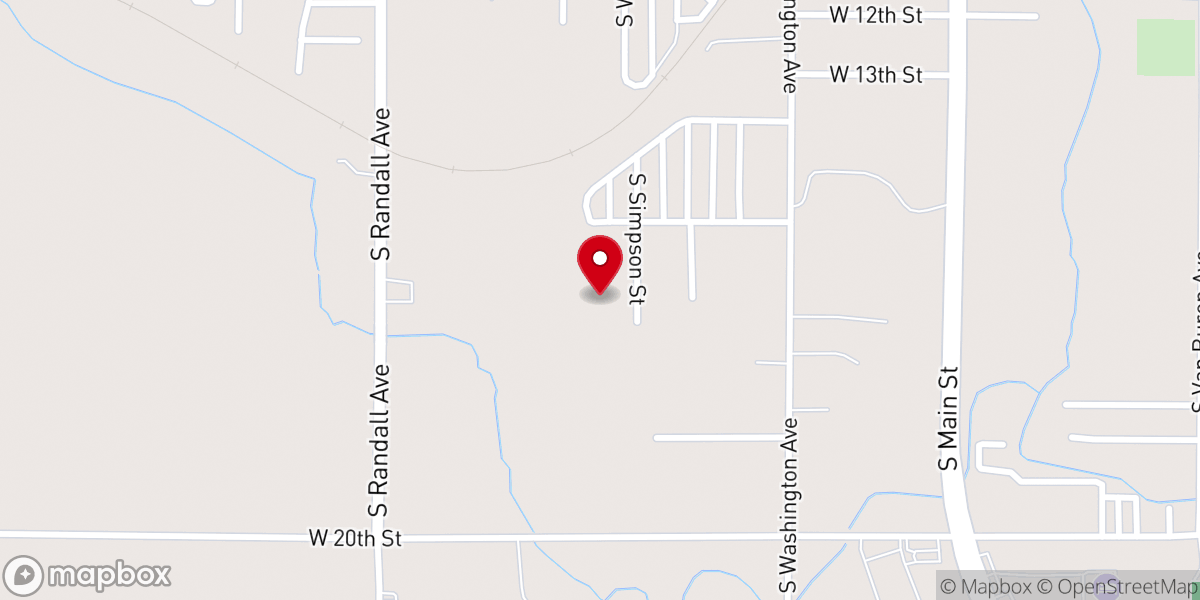 Map showing location of Community Connection Fellowship