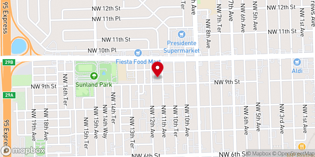 Map showing location of Mt Bethel Baptist Church