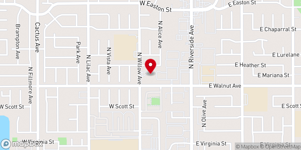 Map showing location of Iglesia Cristiana Emmamuel