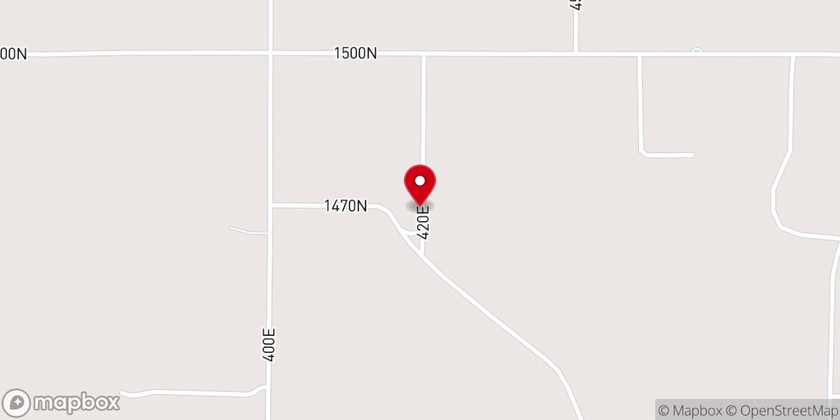 Map showing location of Pleasant Hill Church