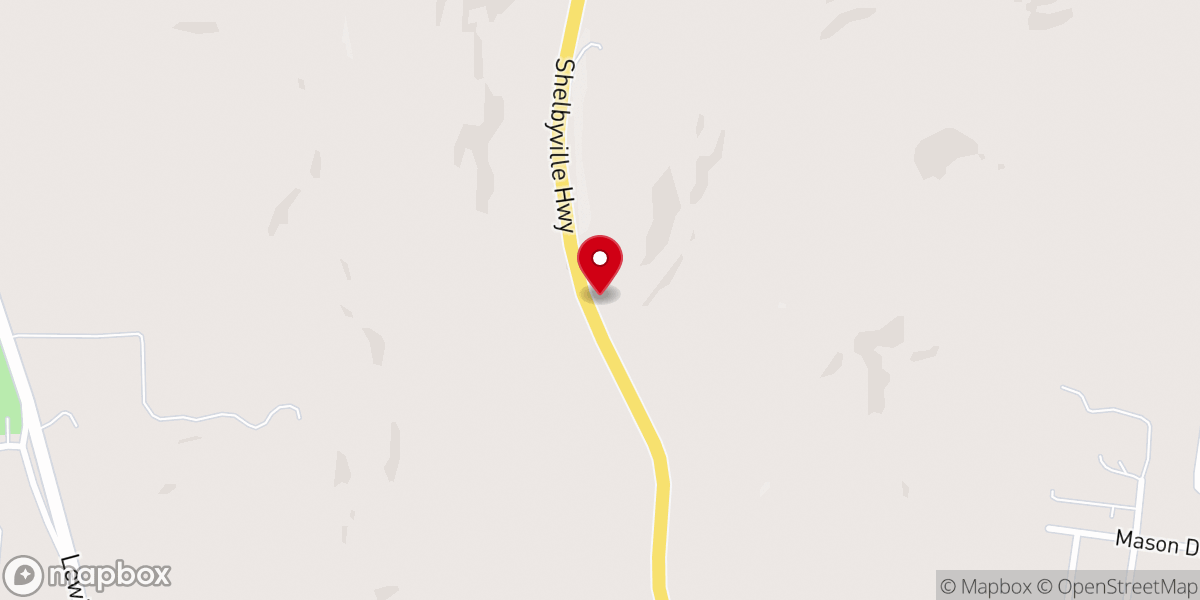 Map showing location of Mt Olivet Missionary Baptist
