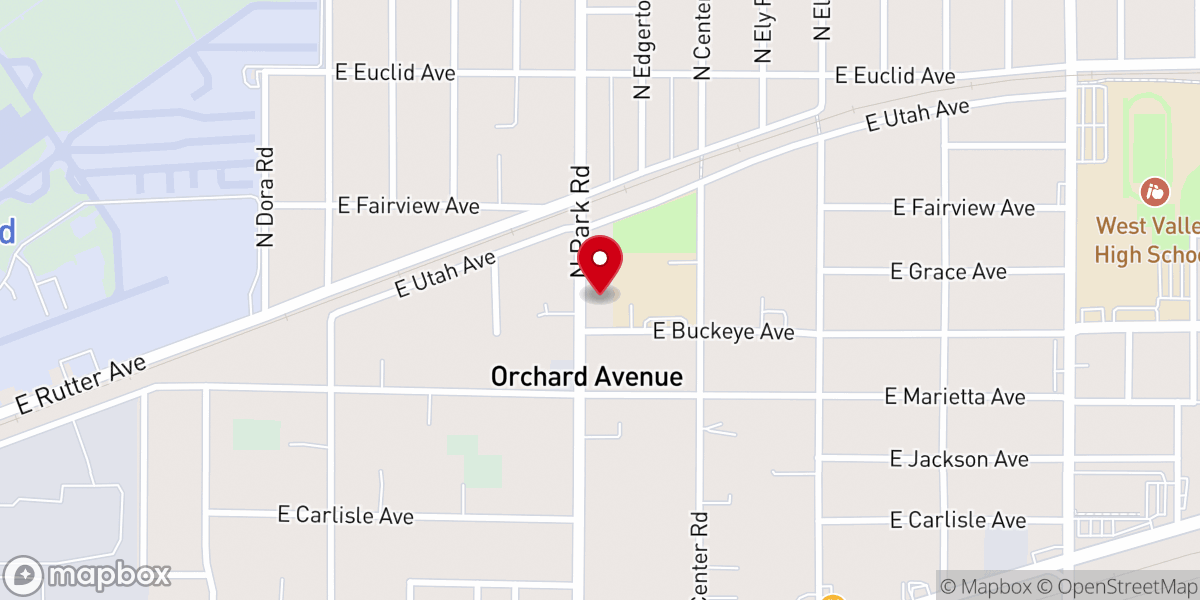 Map showing location of Life River Fellowship