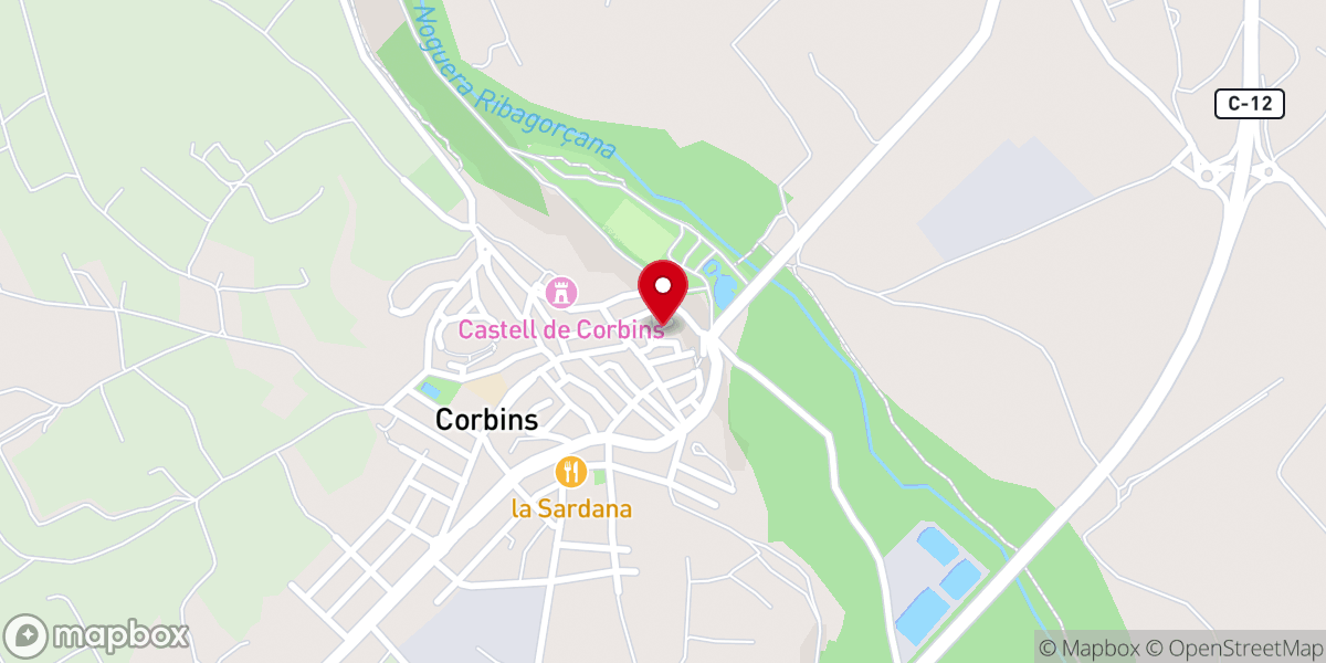 Map showing location of Església Sant Jaume i Santa Quitèria