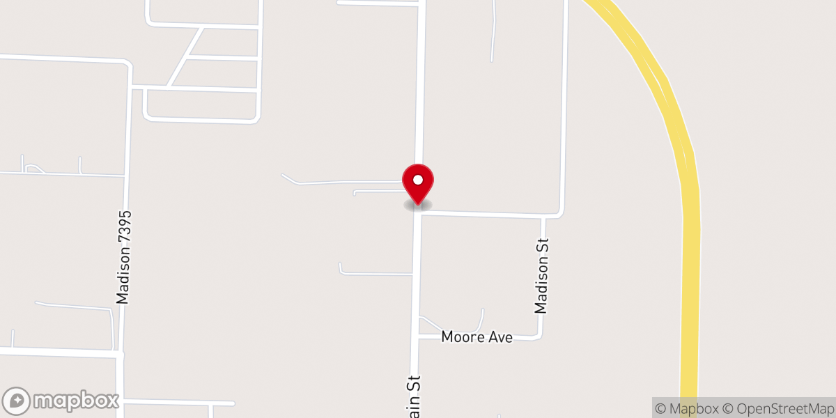 Map showing location of Langdon Donald J