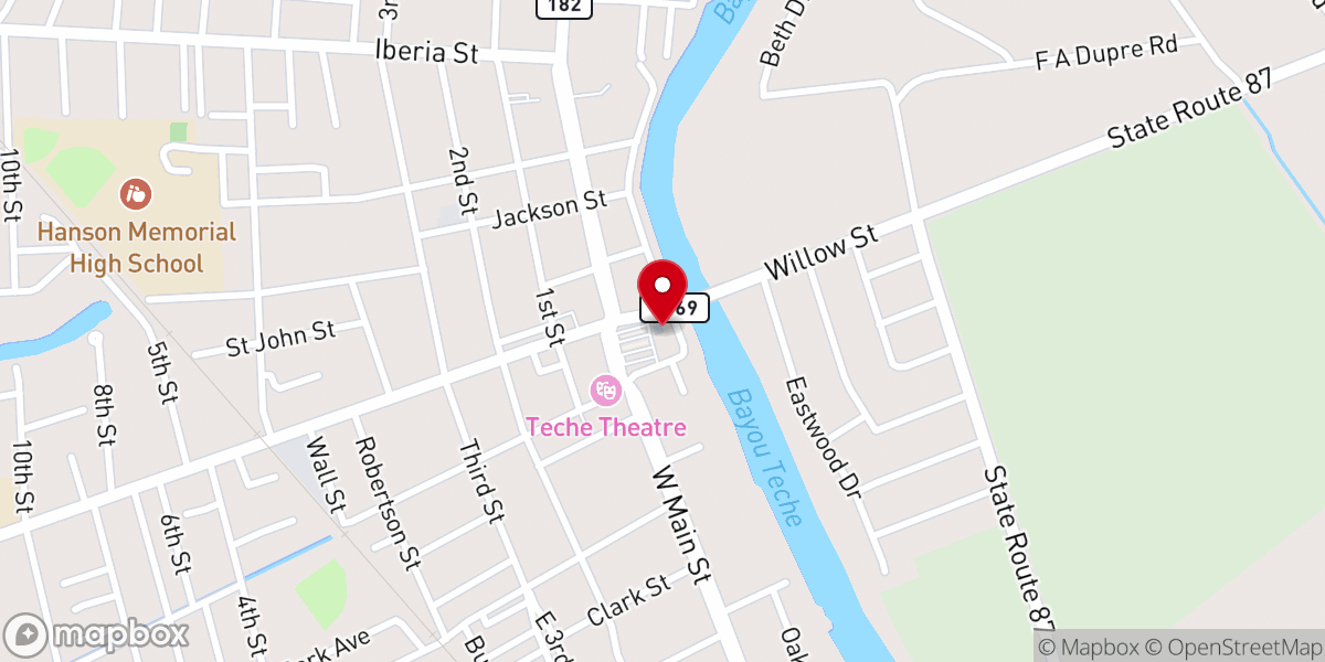 Map showing location of St Mary Parish Correctional