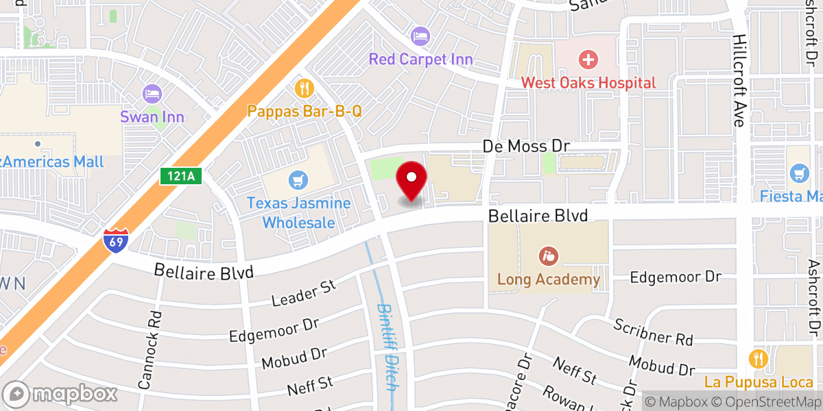 Map showing location of St. Luke's United Methodist Church Gethsemane