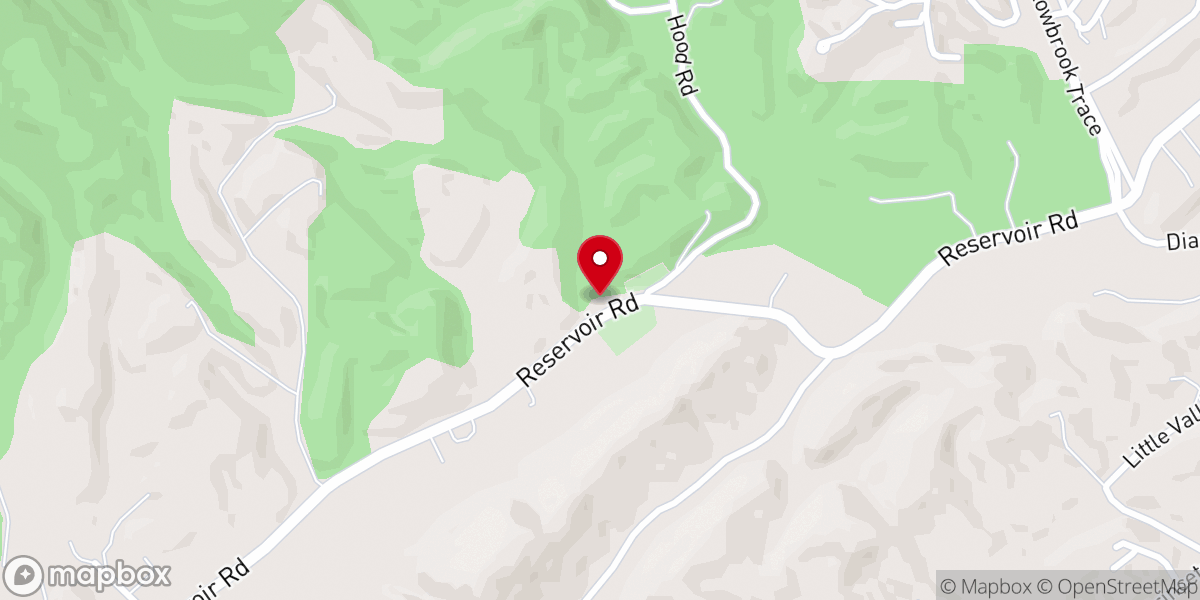 Map showing location of Depews Chapel United Methodist Church