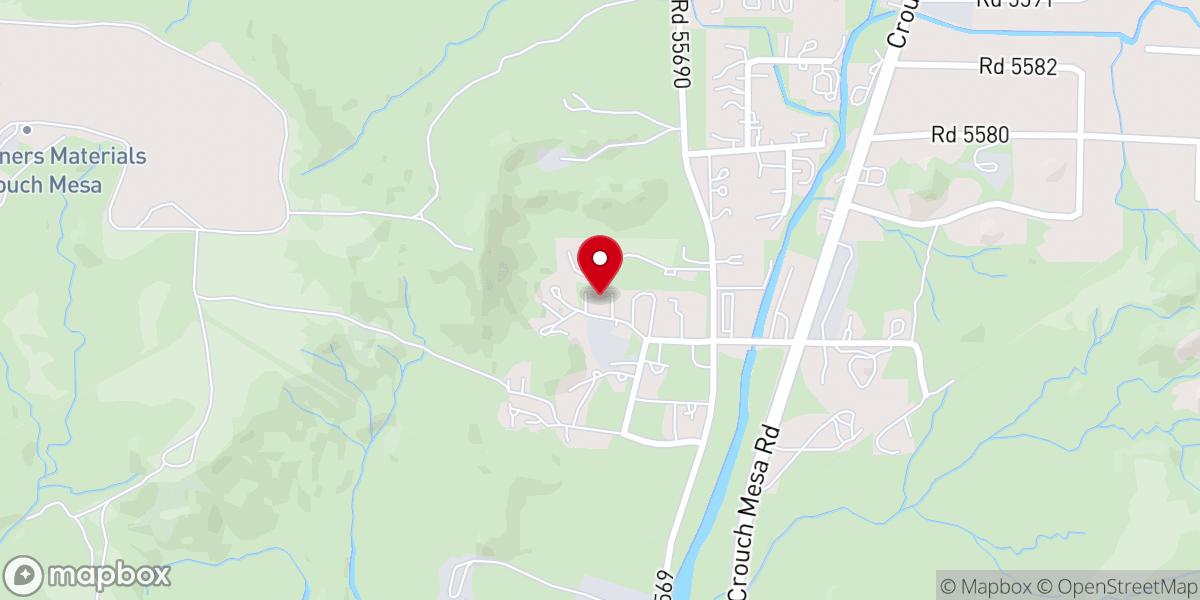 Map showing location of Farmington Mennonite Church