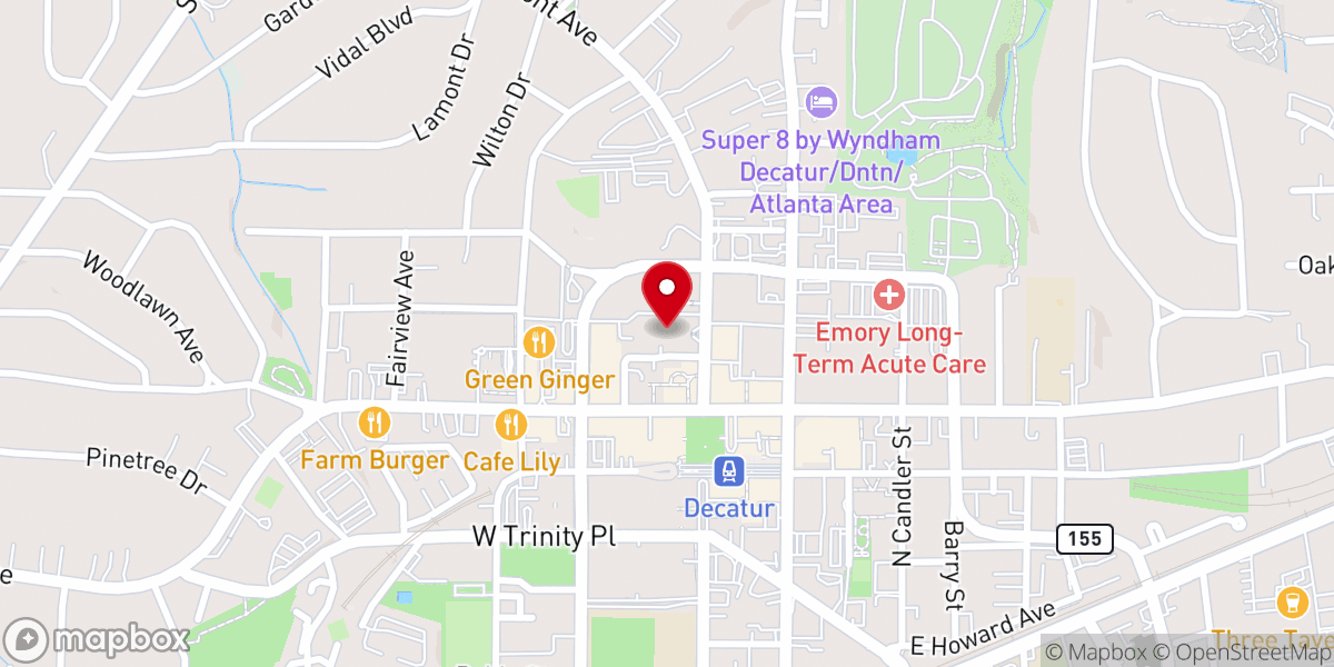 Map showing location of st thomas more