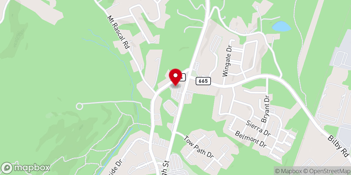 Map showing location of Eleventh Hour Church