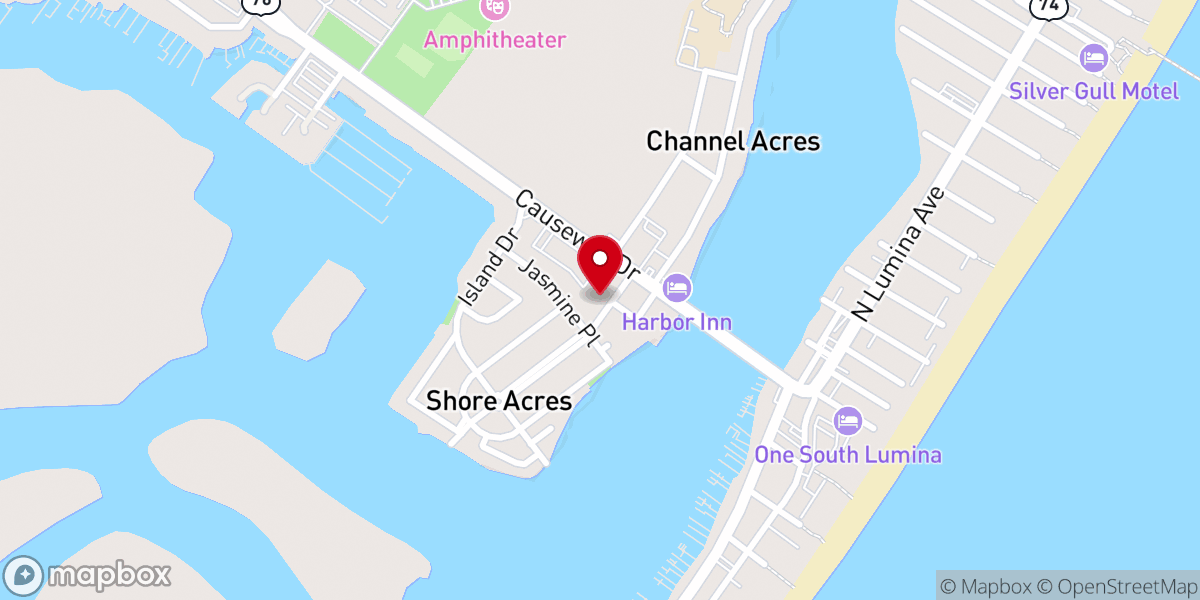Map showing location of Wrightsville United Methodist