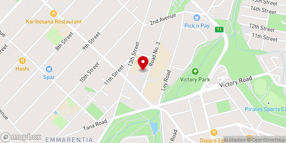 Map showing location of St. Charles Borromeo Catholic Church