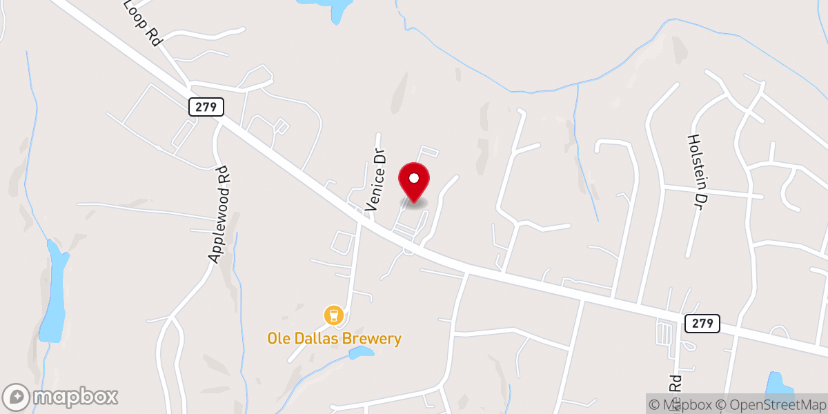 Map showing location of Independent Baptist Tabernacle