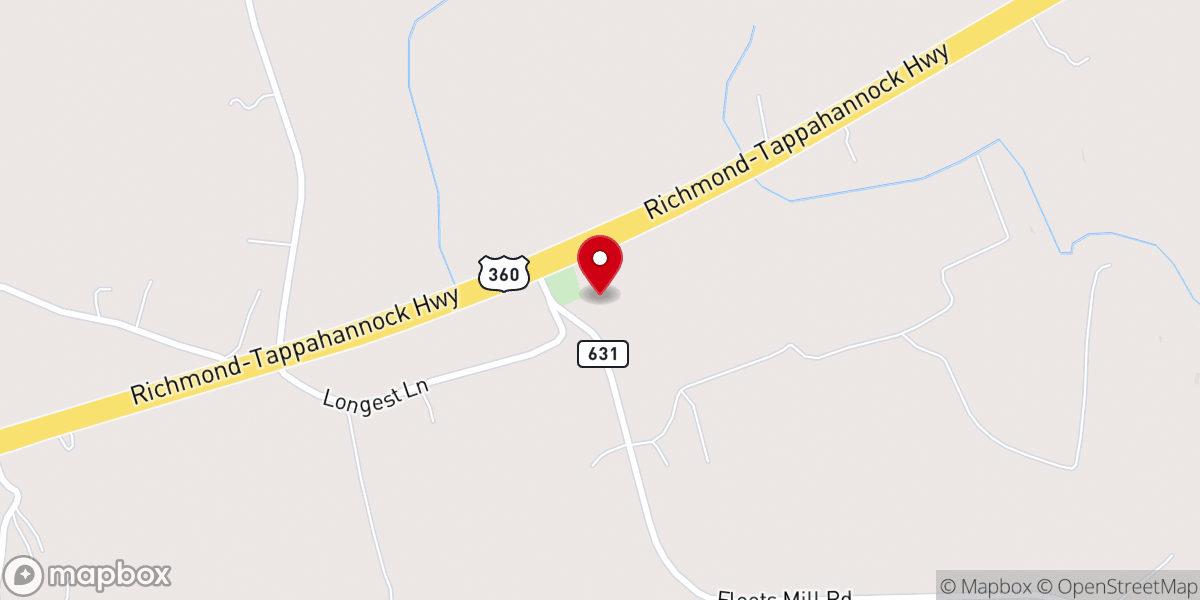 Map showing location of Shepherds United Methodist Church