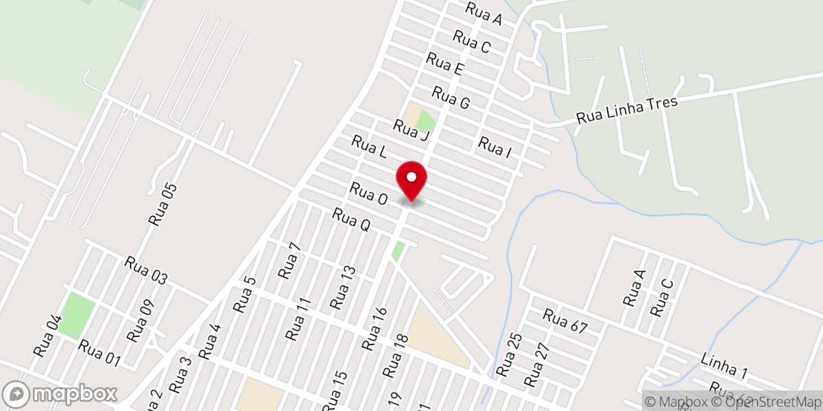 Map showing location of IGREJA PENTECOSTAL DEUS É AMOR - Voluntários daPátria- Cuiabá