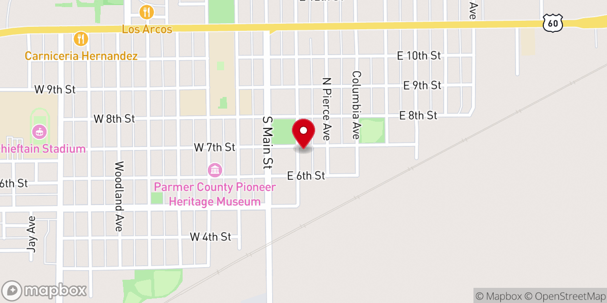 Map showing location of Temple of Adoration