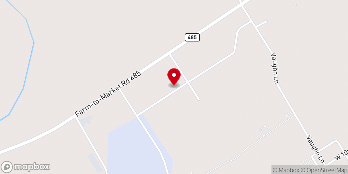 Map showing location of Camp Hearne Historic Site