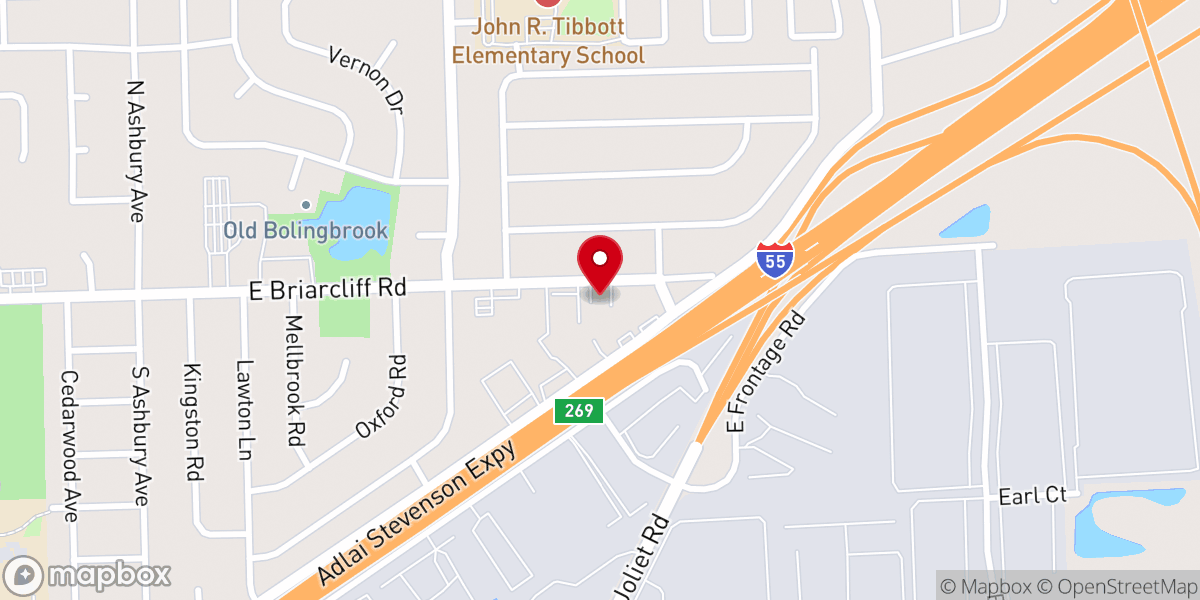 Map showing location of Iglesia Bautista Cristo Es Rey Baptist Church