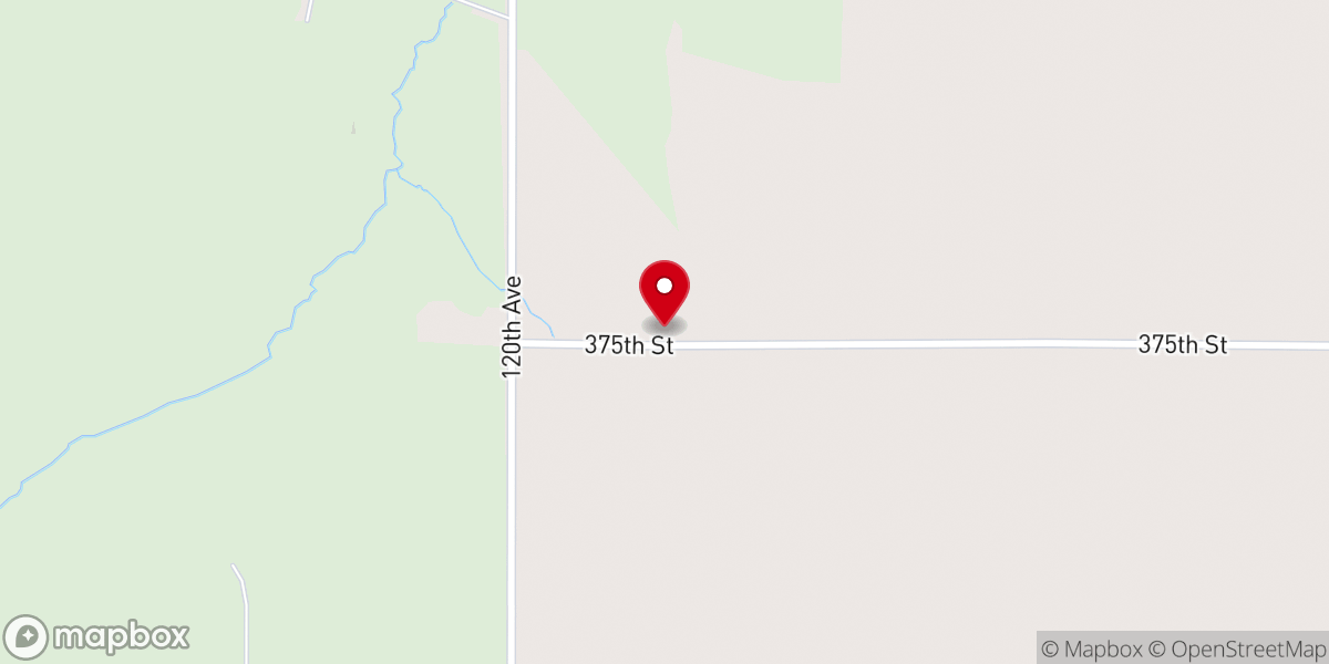 Map showing location of Episcopal Church