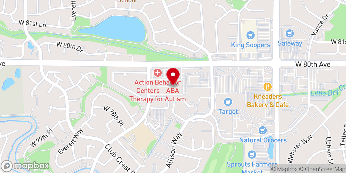 Map showing location of Revive Church