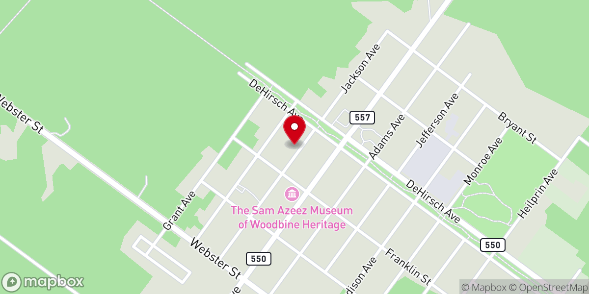 Map showing location of Sword of Fire Church