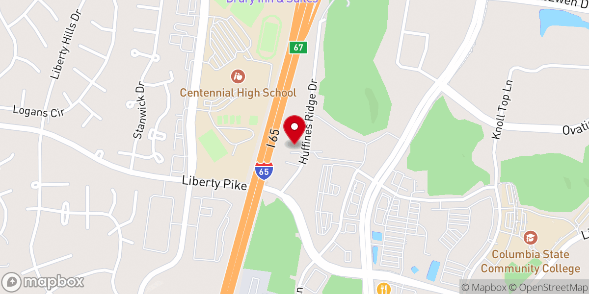 Map showing location of LifeChange UPC Franklin