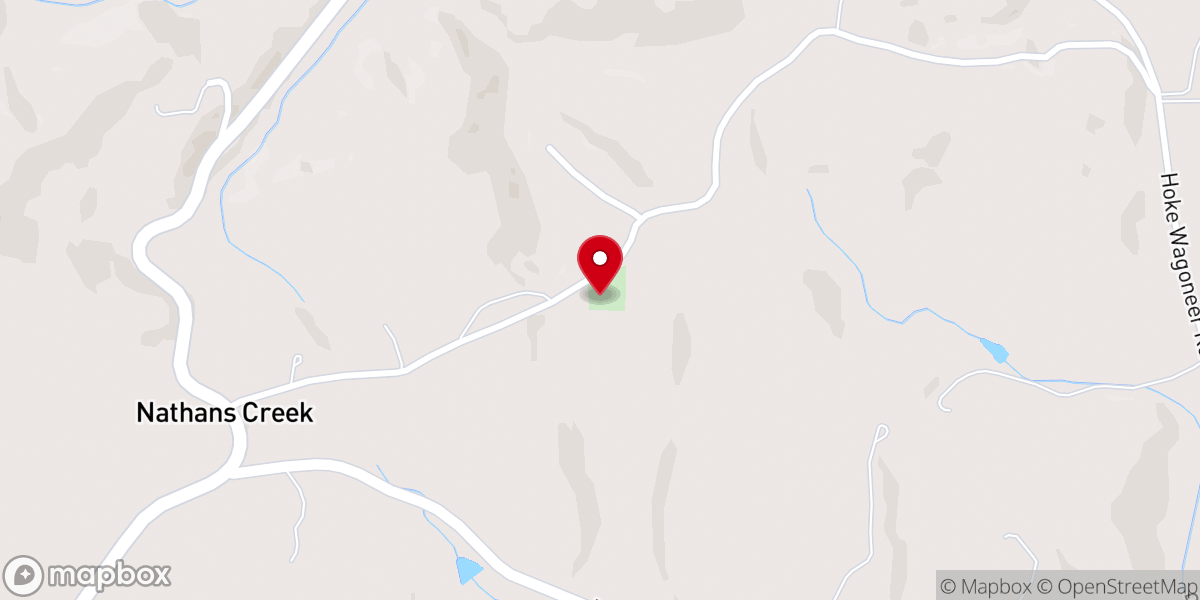 Map showing location of Senter Primitive Baptist Church