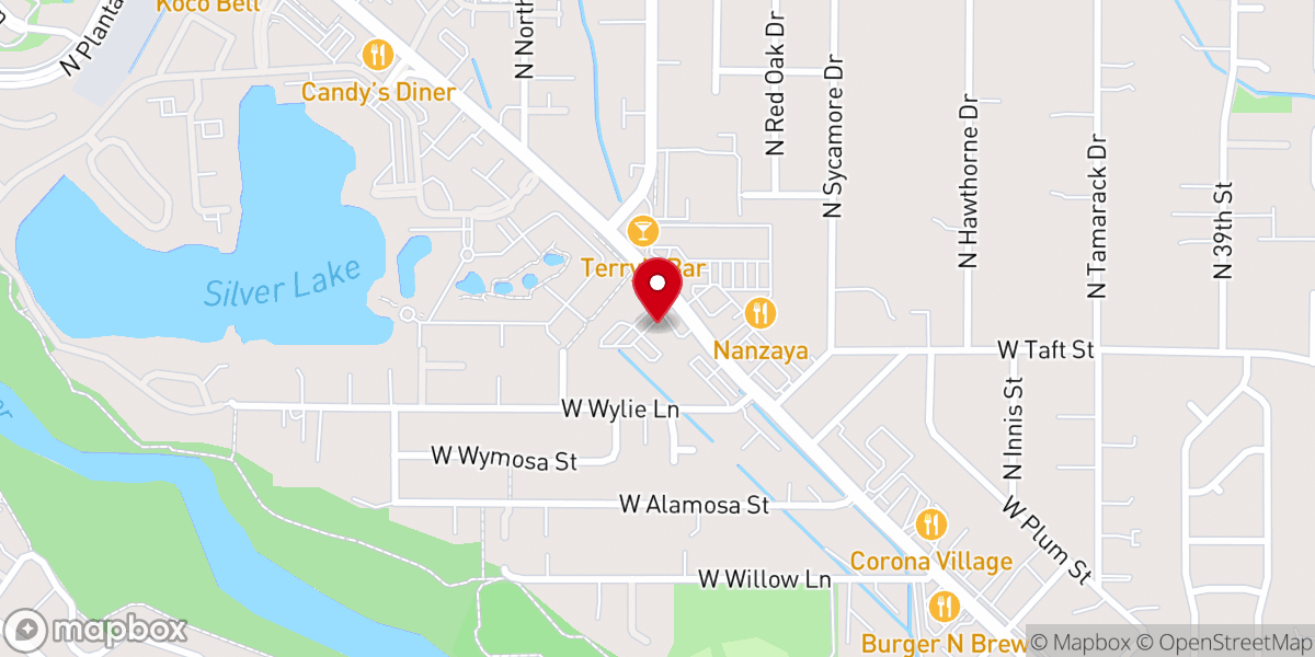 Map showing location of True Hope Church - Collister