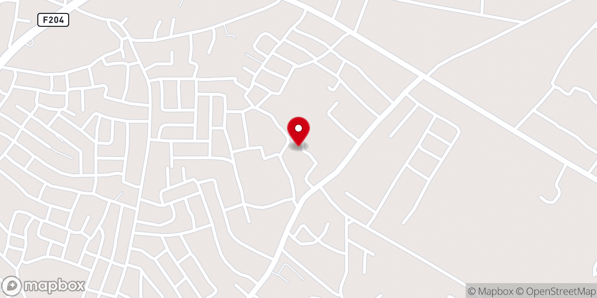 Map showing location of Otunba Dipo Dina Memorial Anglican Church