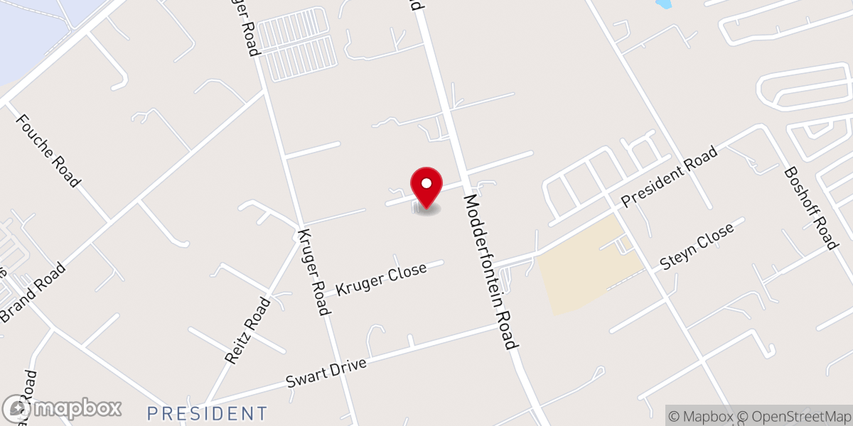 Map showing location of GMM Church