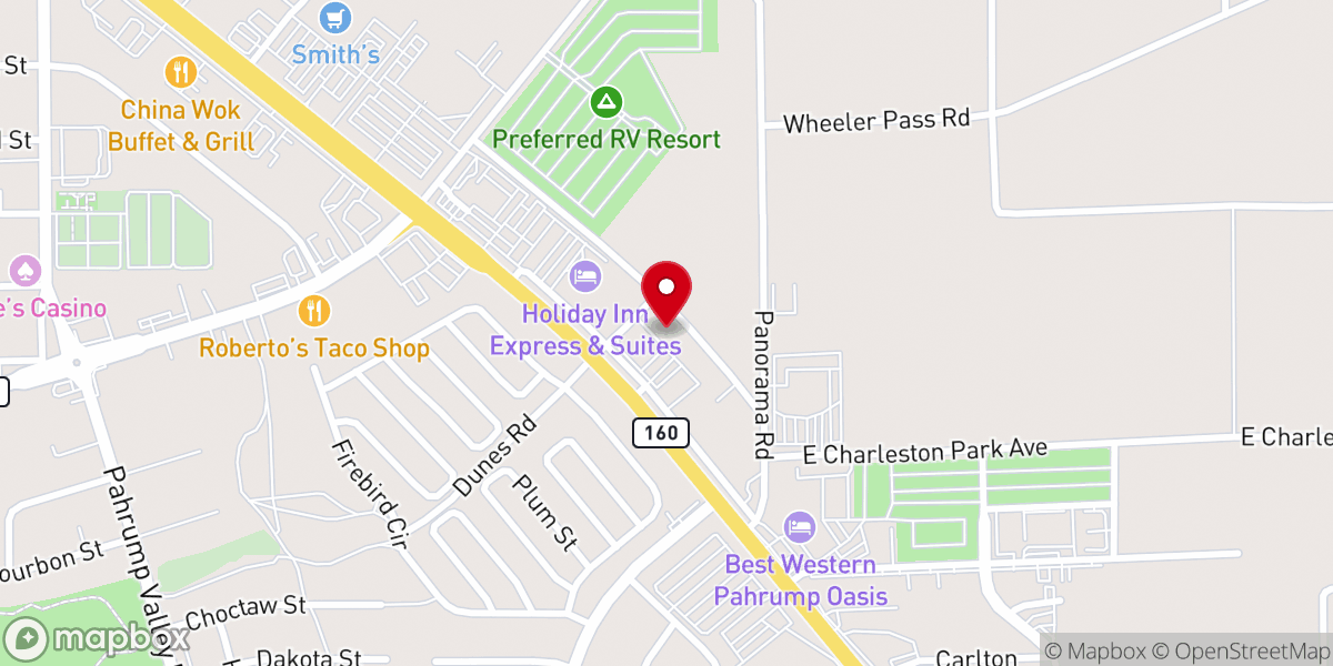 Map showing location of Safe Haven Fellowship