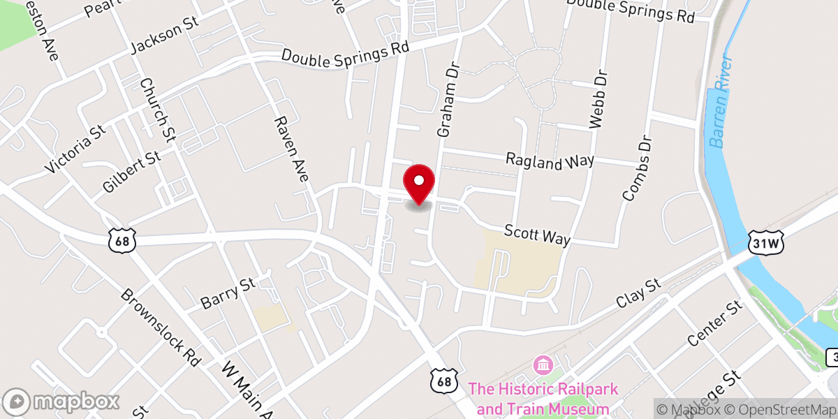 Map showing location of Mount Zion Baptist Church