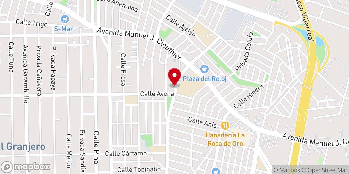 Map showing location of Iglesia Encuentro Familiar Casa del Rey Asambleas de Dios
