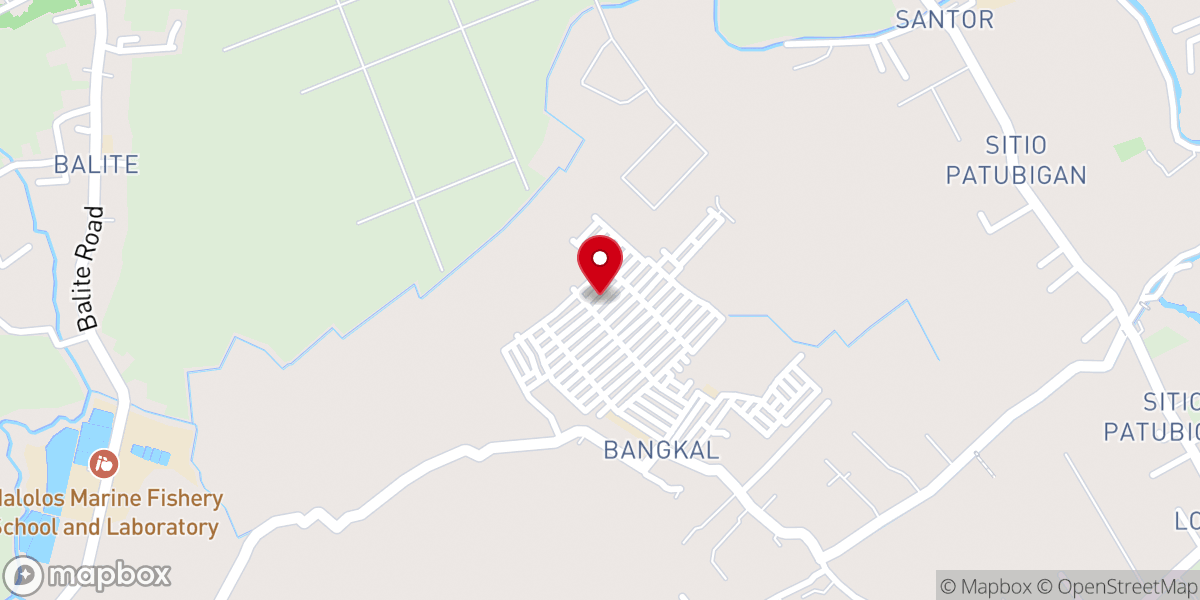 Map showing location of Iglesia Ni Cristo - Lokal ng Bangkal Ext. (Bulacan West)