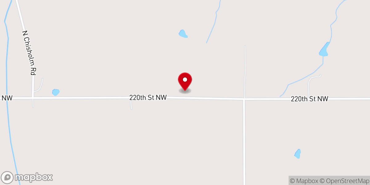 Map showing location of Grandview Church