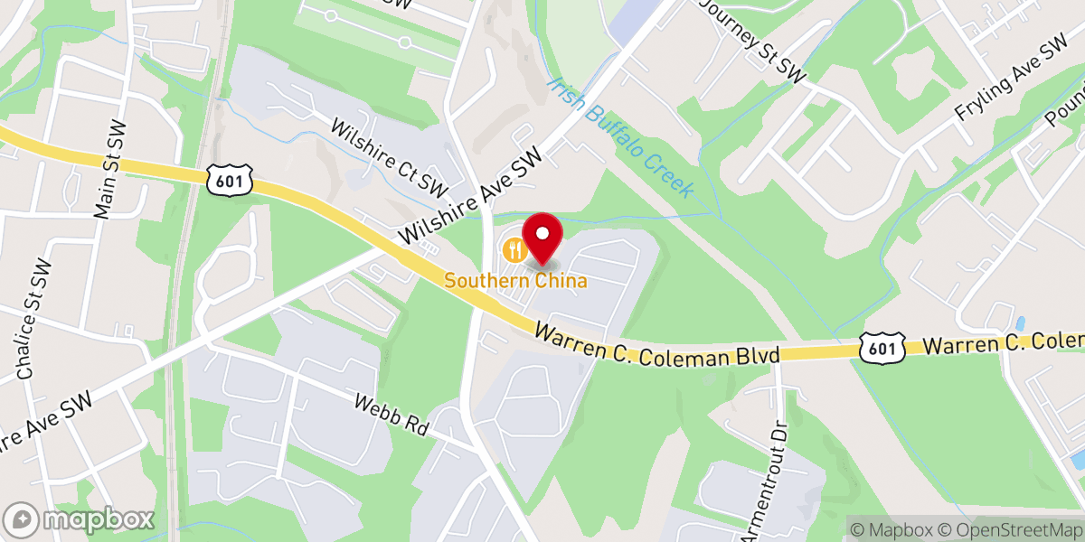 Map showing location of New Healing Place Church