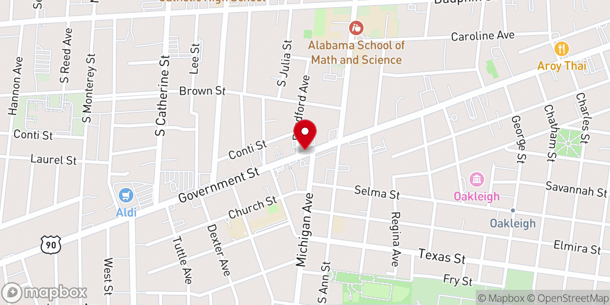 Map showing location of Serving Our Unique People CDC