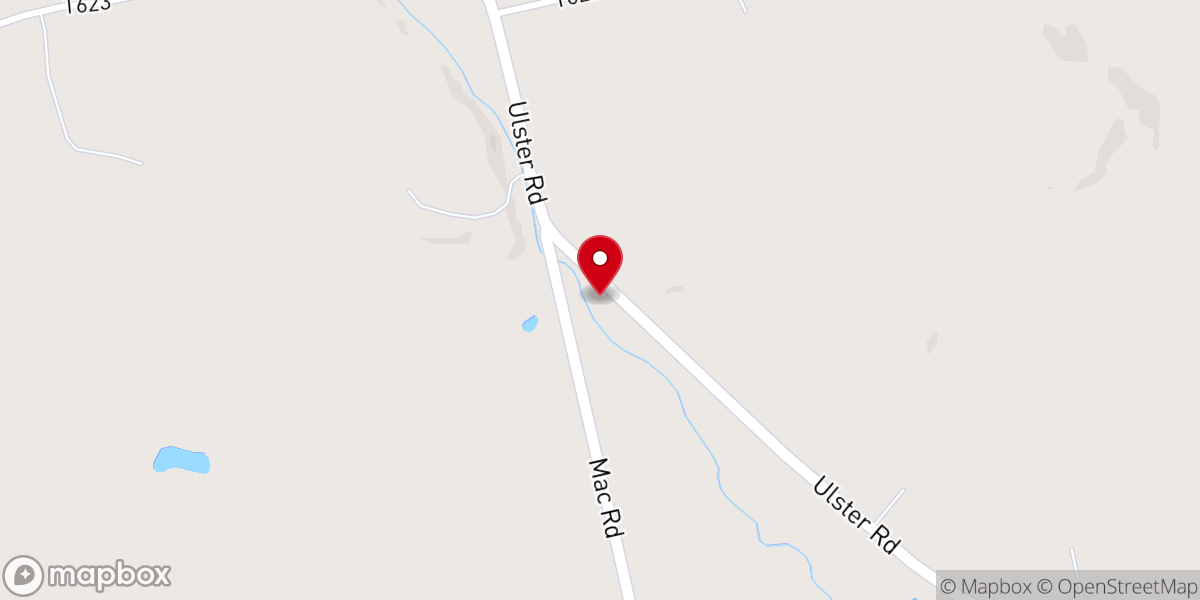 Map showing location of Grace Baptist Church